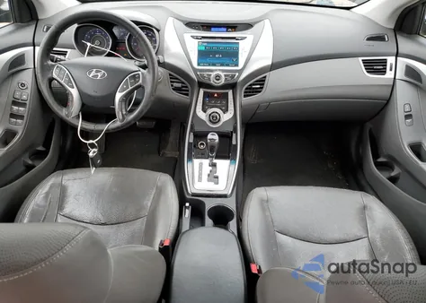 2012 Hyundai Elantra Gls from USA, damaged, VIN KMHDH4AEXCU208200